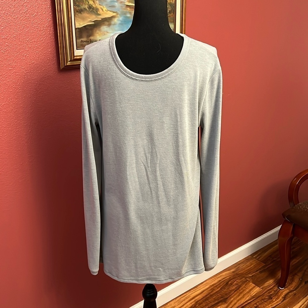 Goodfellow and Co Long Sleeve Grey T-Shirt